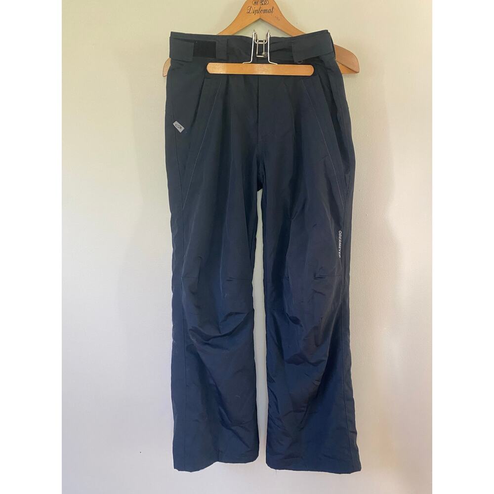 EUC Obermeyer Mens Ski Snowboard Snow Pants Black Size Small Waterproof